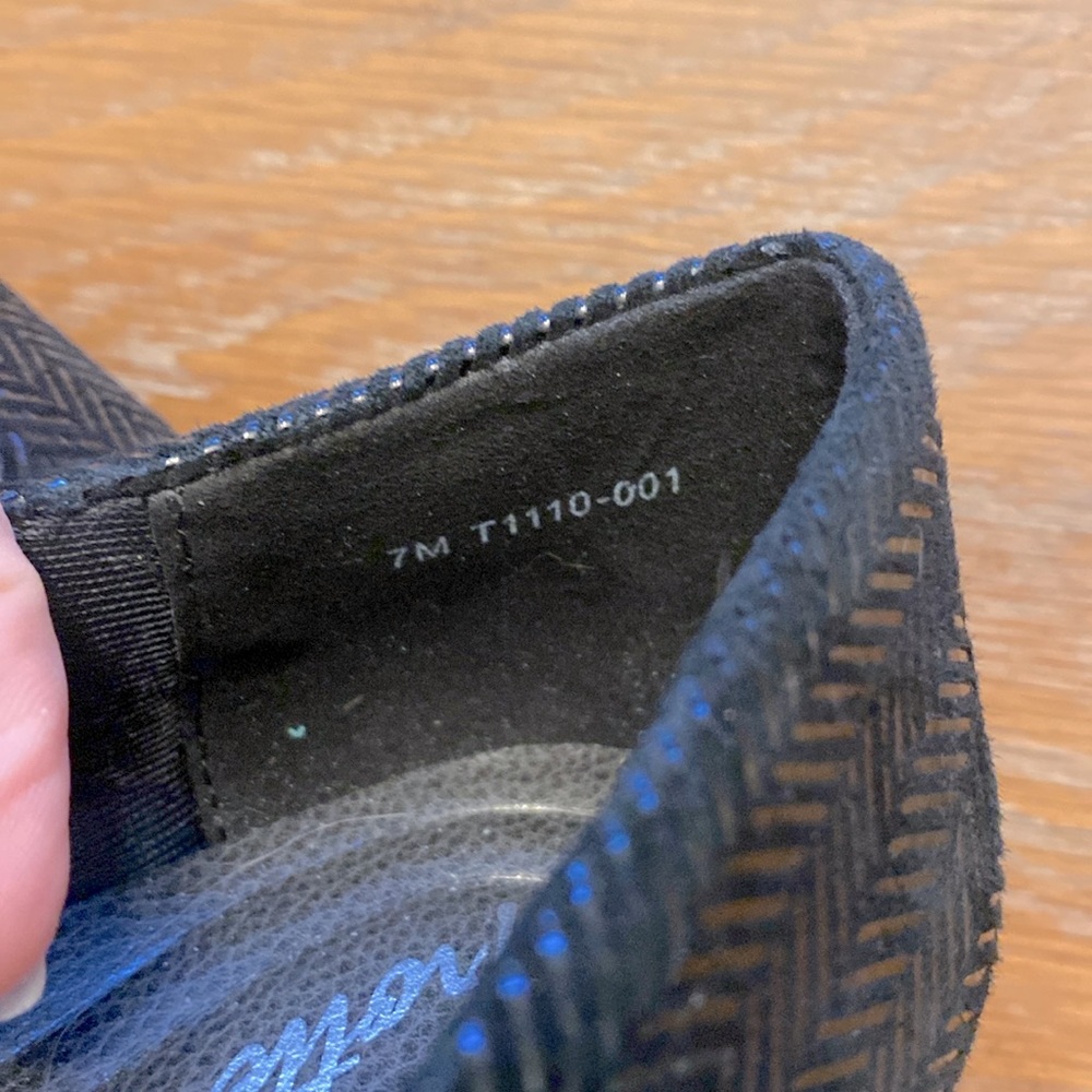 NWOT Trotters Lauren Herringbone Wedge Pumps - Picture 9 of 11